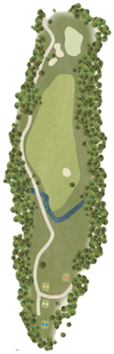 Hole 8 Ante Up layout
