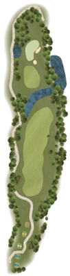 Hole 1 GoldSeeker layout