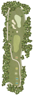 Hole 7 Dogwood Lane layout