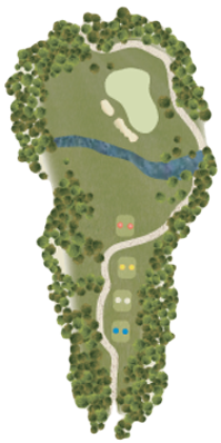 Hole 17 Crystal View layout