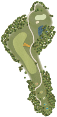 Hole 3 Fade Away layout