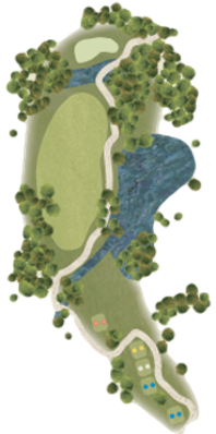 Hole 12 Double Down layout