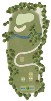 Hole 2 Strike It Rich layout