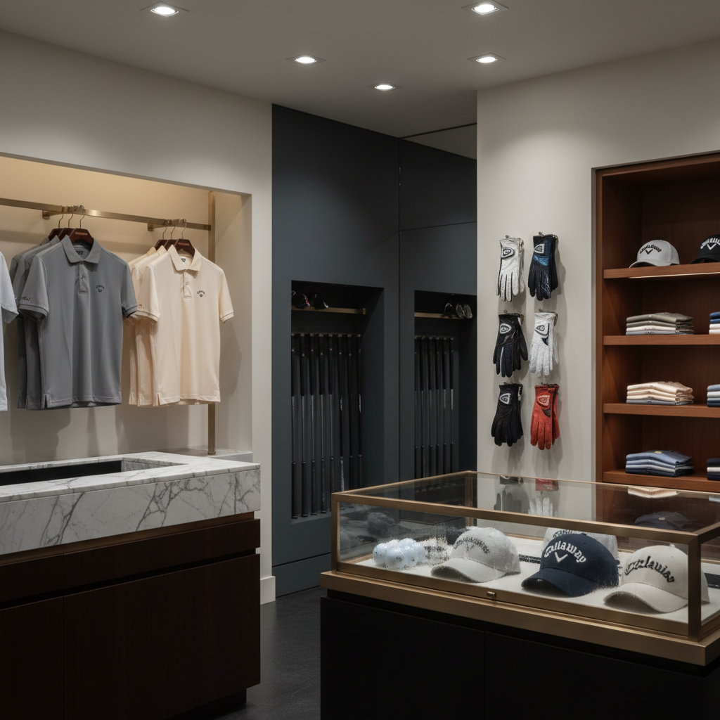 Apple Mountain Golf Shop interior