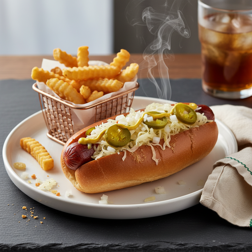 Genuine Miller Brand Hot Dog