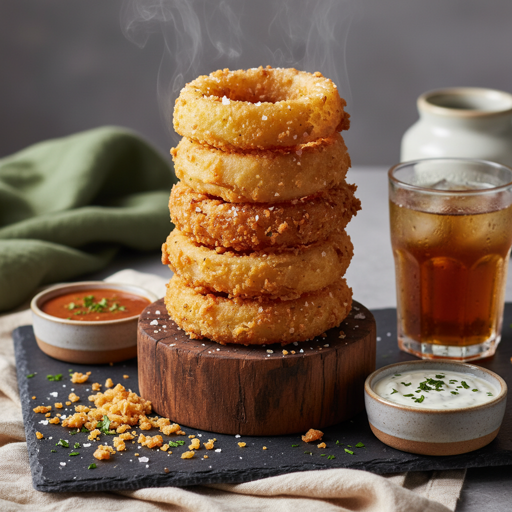 Basket of Onion Rings